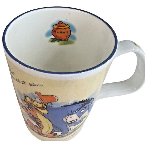 Storybook Winnie The Pooh Disney Mug Eeyore Tigger Fine Bone China Staffordshire - Picture 6 of 9